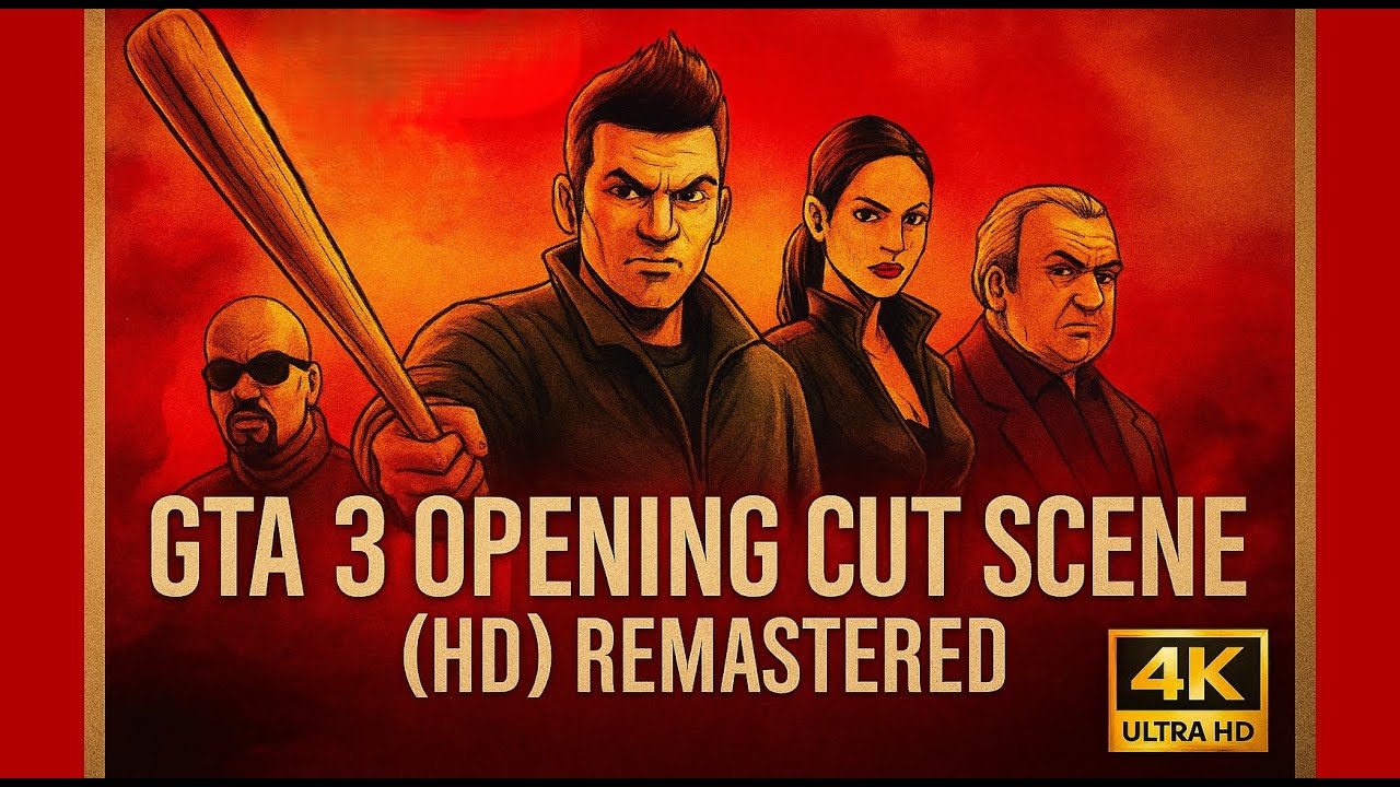 Gta R3 GTA 3 Opening Cut Scene (HD) Remastered | Liberty City’s First Look ...