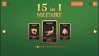 15 in 1 Solitaire (PS4) - Scorpion Win trophy