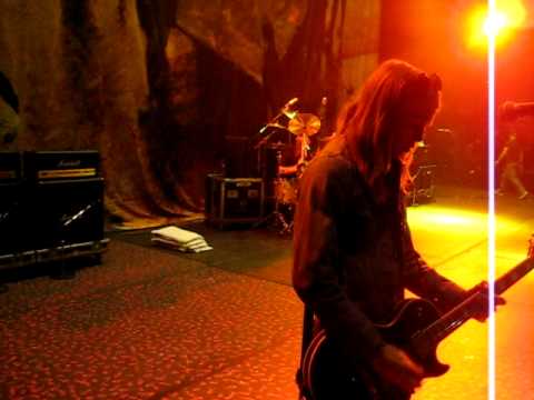 Nick Sterling - Short Clip from Soundcheck in Phoenix AZ Dec 27, 2011 with Sebastian Bach and GNR
