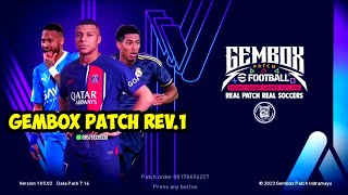 REV.1 EFOOTBALL PES 2024 GEMBOX PATCH SEASON SUMMER PS3 CFW/HEN