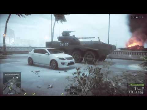 Battlefield 4 Hard Mode Singapore Tanks