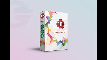 Adult Content Law - Age control PRO Prestashop Module