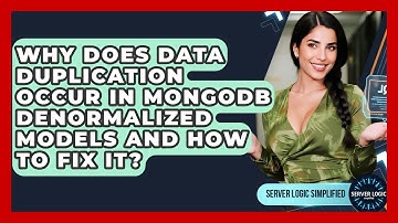 Why Does Data Duplication Occur In MongoDB Denormalized Models And How To Fix It?