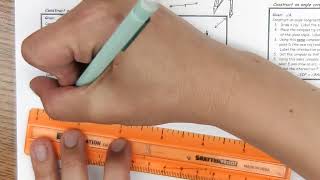 Congruent Segments: Geometric Constructions| High School Geometry| How to use a compass