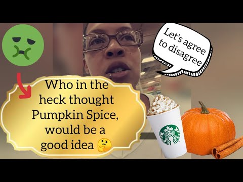 Pumpkin spice is GROSS 🤷‍♀ #Letsagreetodisagree