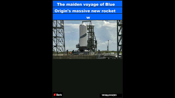 The maiden voyage of Blue Origin's massive new rocket won't be for NASA|Shorts