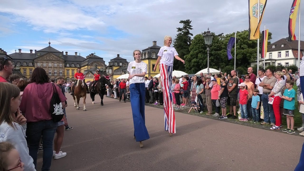 Kram- u. Viehmarkt in Bad Arolsen am 8. 8. 2019 mit kompl. Festzug in 4K, von tubehorst1 neu