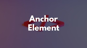HTML Learning Path - Anchor Element