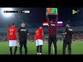 المشاركة الأولى لحمزة عبد الكريم لاعب برشلونة مع منتخب مصر أمام روسيا 