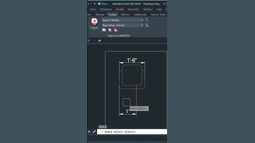 Scale command Autocad  :Adjust Object Scale & Size in AutoCAD" #autocadsoftware #autocadshorts