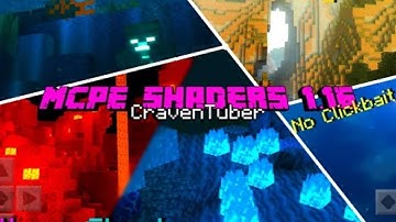Shader VERT V1.2 for MCPE 1.16+ [ NO LAG ]