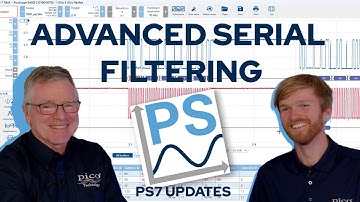 Advanced Serial Filtering (Video 4) | PicoScope 7