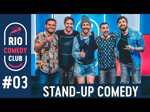 RIO COMEDY CLUB 3 - STAND-UP c/ Rafael Studart, Cézar Maracujá, Diogo Defante e Marcos Rossi