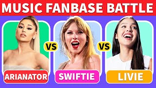Swiftie 🆚 Livie 🆚 Arianator ⚠️ Which Fan Are You? Taylor Swift vs Olivia Rodrigo, Ariana Grande 🎶