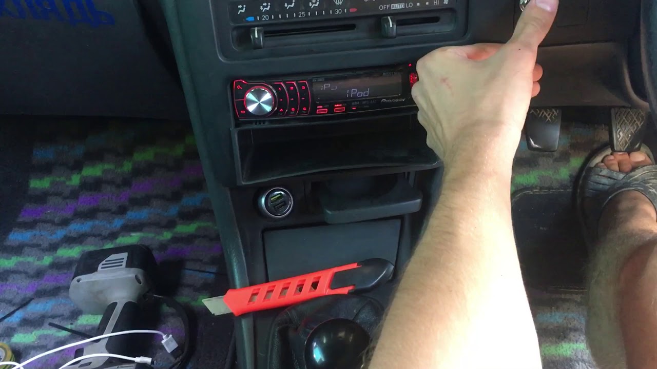 Подсветка ног toyota