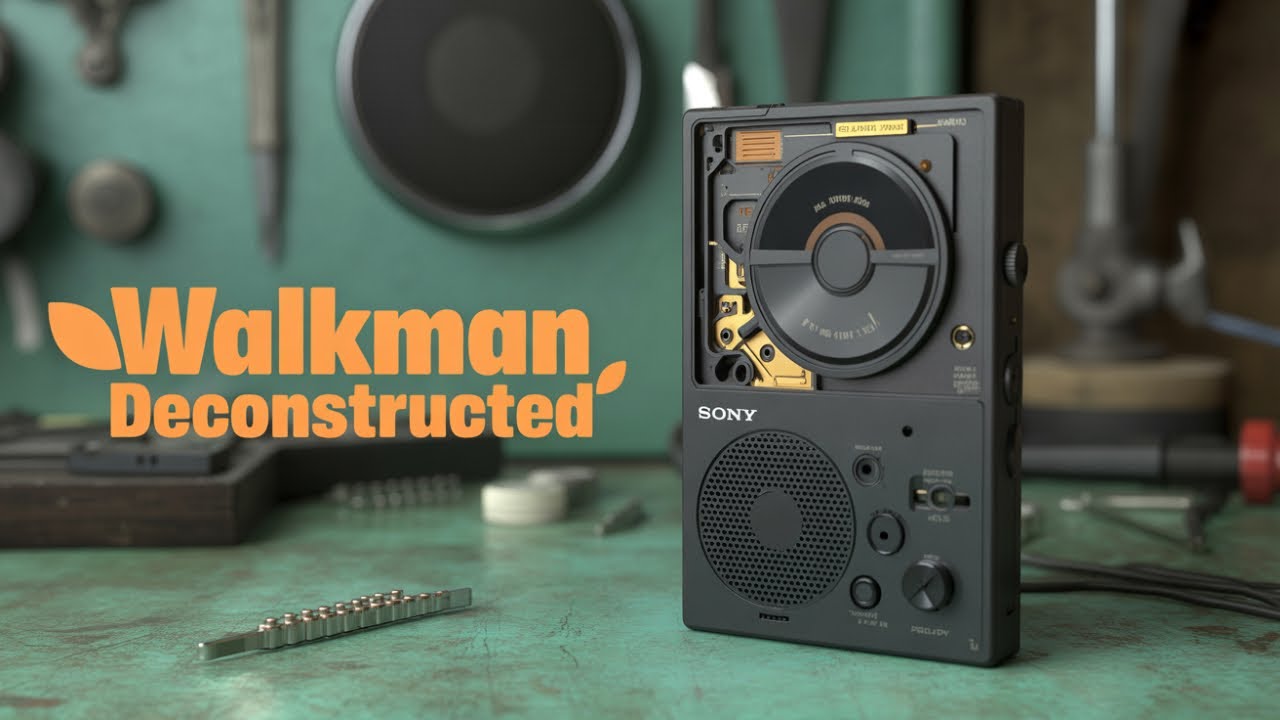 Taking Apart a Retro Walkman – The Engineering Ahead of Its Time!