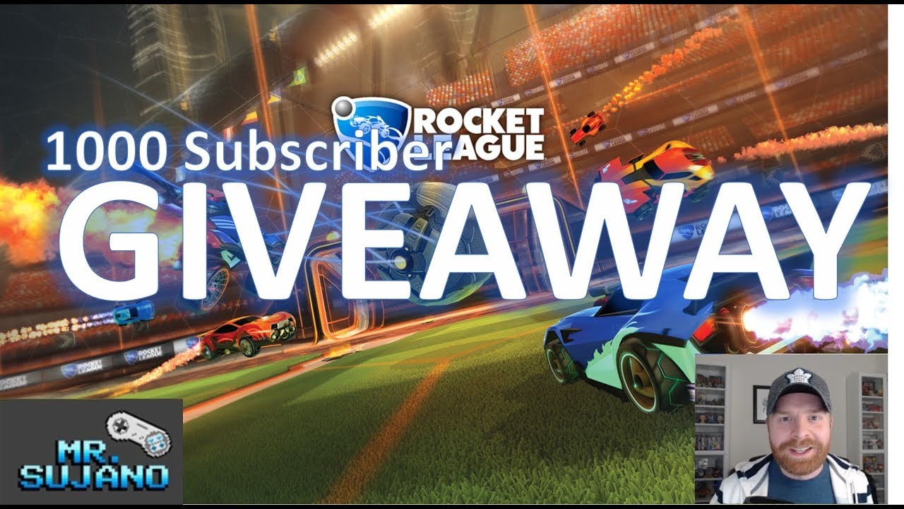 1000 Subscribers! THANK YOU! + Rocket League giveaway details