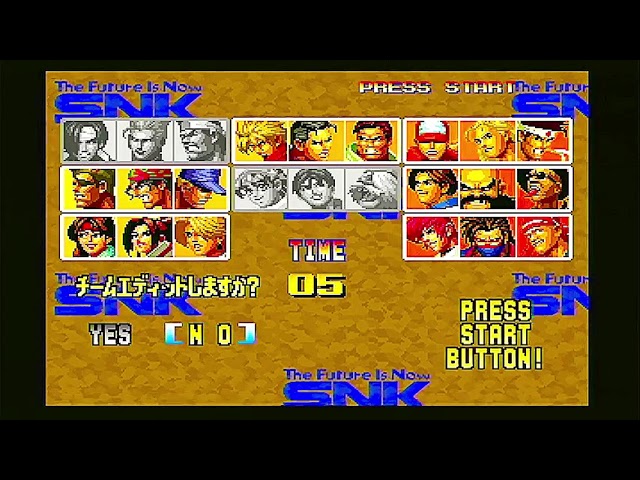 PS ザ・キング・オブ・ファイターズ'99（TEAM PLAY） - YouTube