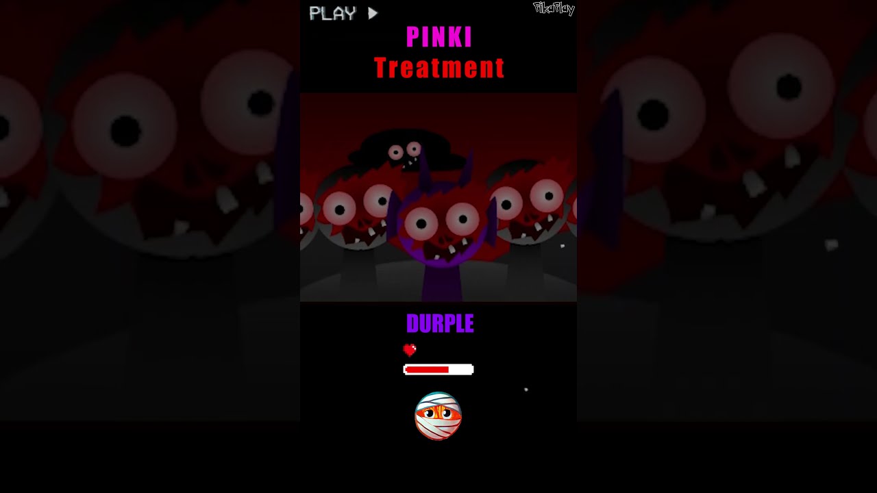 HP Bar Status Emoji DURPLE In Treatment Mods Sprunki Incredibox