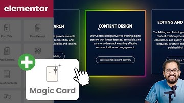 Elementor - Magisch kaart zweefeffect