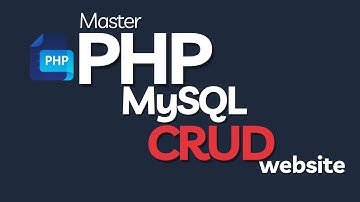 Master PHP MySQL CRUD Website | How to Create PHP CRUD Website using MySQL myPHPadmin