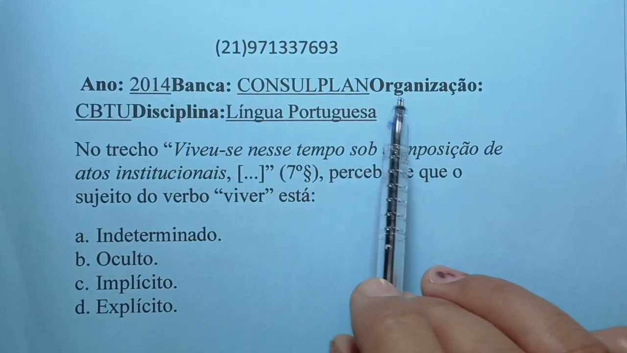 BANCA CONSULPLAN. Respondendo a seis questões. #concursos #professor #enem  #concursospúblicos