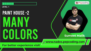 Paint House - 2 (Many Colors) Dynamic Programming | Explained with Code