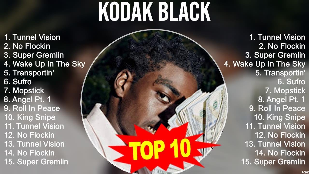 Top 10 songs Kodak Black 2023 ~ Best Kodak Black playlist 2023