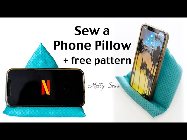 How To Make A Phone Pillow Holder - YouTube how-to-make-a-phone-pillow-holder-youtube