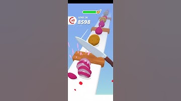 Perfect Slices - Gameplay - level 38(Android, ios)#shorts
