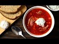 КРАСНЫЙ БОРЩ - Бабушкин рецепт How to make red borsch