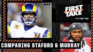 Stephen A. and Dan Orlovsky go OFF debating Kyler Murray and Matt Stafford | First Take