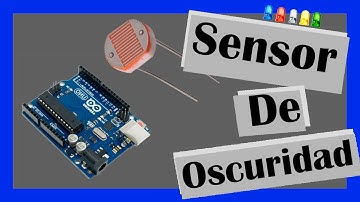 ✅DETECTOR de oscuridad usando un ARDUINO UNO y una FOTORRESISTENCIA(LDR)