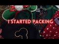 VLOGMAS DAY 8 | Starting to pack for our Disney cruise