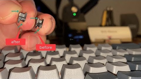 Replacing stock stabs with Zeal Authentic Cherry MX Stabilizers on the Drop ALT