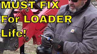 How to fix Blocked Grease Zerk / Tractor Will Not Take Grease