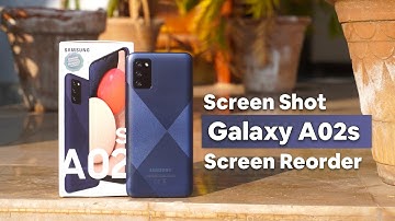 How To Take Screen Shot & Record Screen On Samsung Galaxy A02s