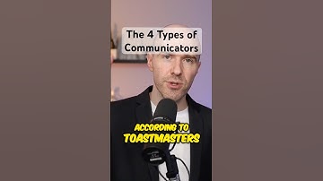 Which type of communicator are you? #toastmasters