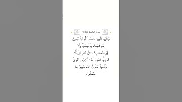 سورة المائدة ٨