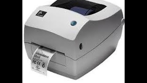 How to Install Zebra Designer Bar-code Label Printer and Configure