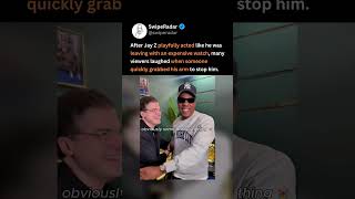 jay z’s watch grab prank has the internet laughing 😂⌚ #jayz