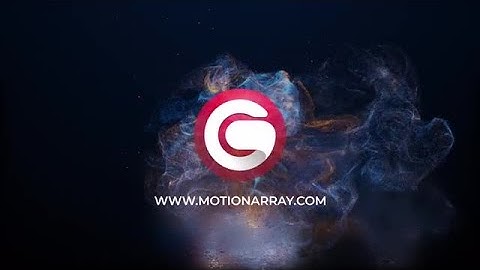 Particle Explosion Logo Reveal After Effects Templates