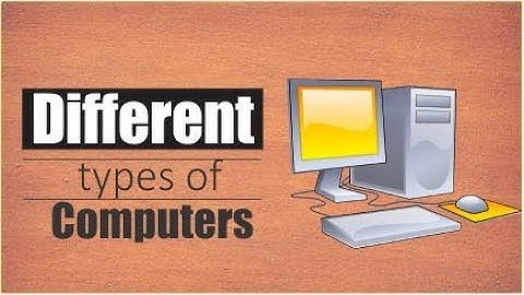 Types of Computers | Desktop | Laptop | Palmtop | Different types of Computer