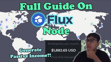 Full Guide - Set Up Your Own FLUX Node! Make Passive Income!