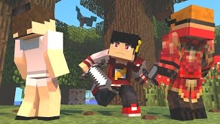 Minecraft: HARDCORE DA SORTE #3 - ENCONTREI INIMIGOS ‹ AM3NIC ›