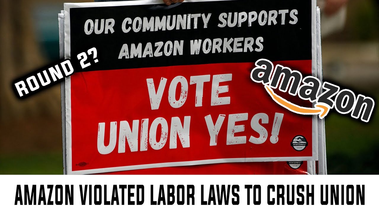 NLRB Says Amazon Violated Labor Laws To Crush Union Attempt