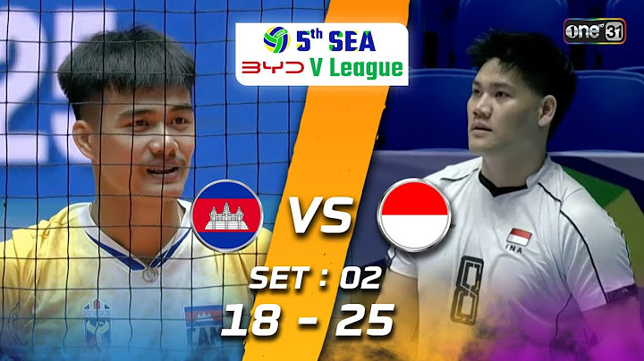 Cambodia 🇰🇭 vs Indonesia 🇮🇩 | Highlight (SET 2) | 11 ก.ค. 68 | SEA V.League