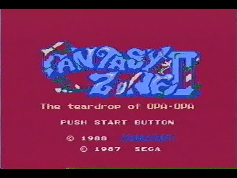 任天堂 FC ファンタジーゾーン FANTASY ZONE Ⅱ オパオパの涙 FC】ファンタジーゾーンII オパオパの涙【エンディングまで