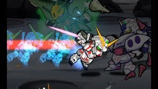 Line gundam wars : 4★ unicorn destroy mode can against 6★ all team screenshot 5