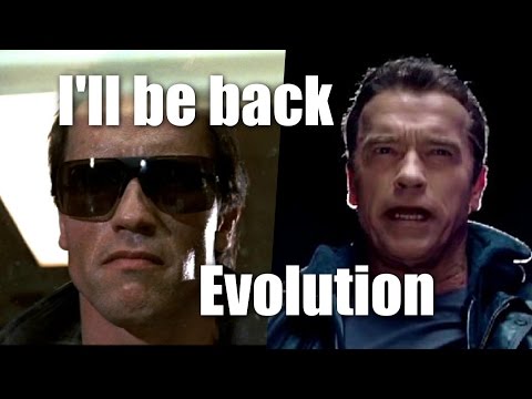 I'll be back Evolution (1984-2016)